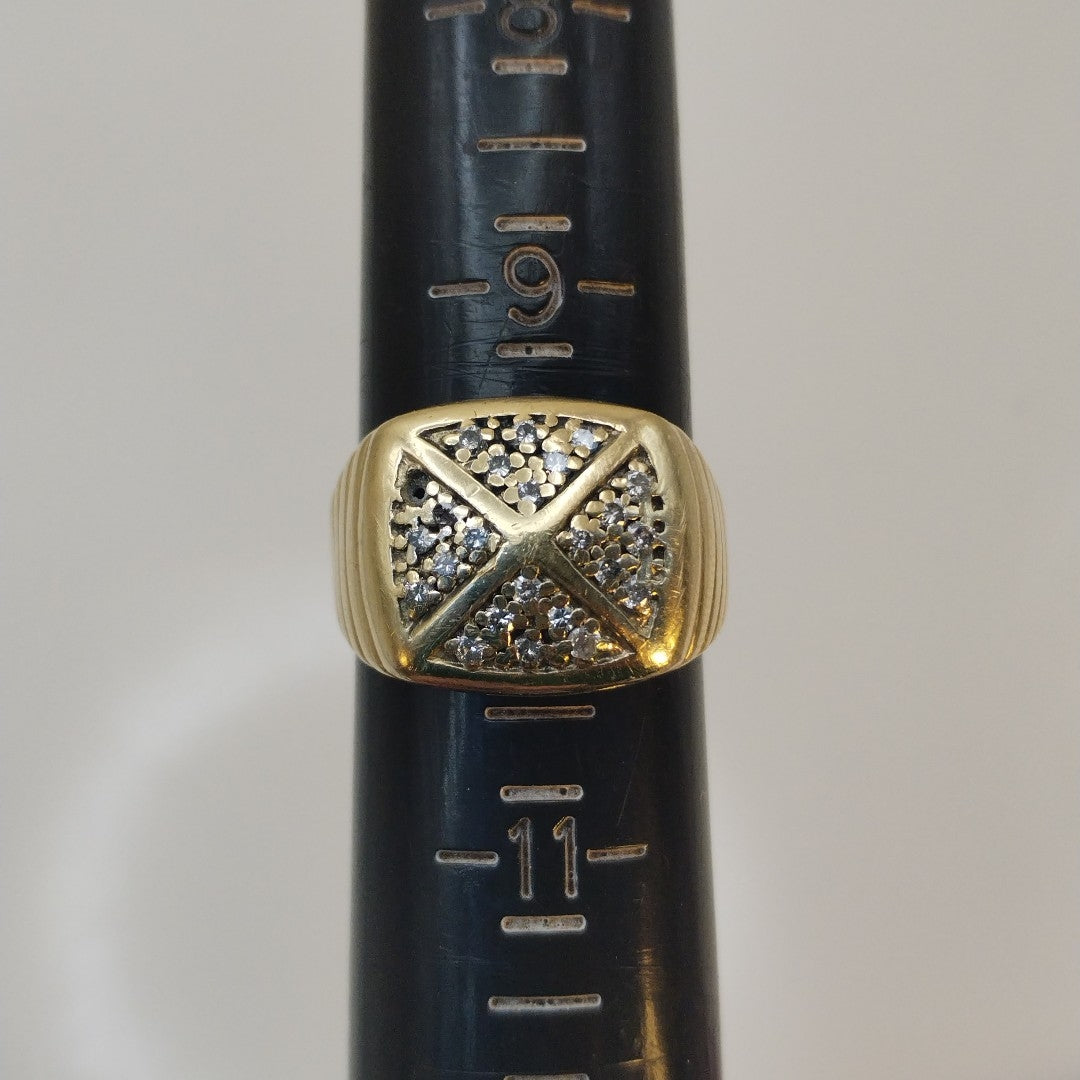 ANILLO ORO 10 K 9.1 GRMS (SEMINUEVO)