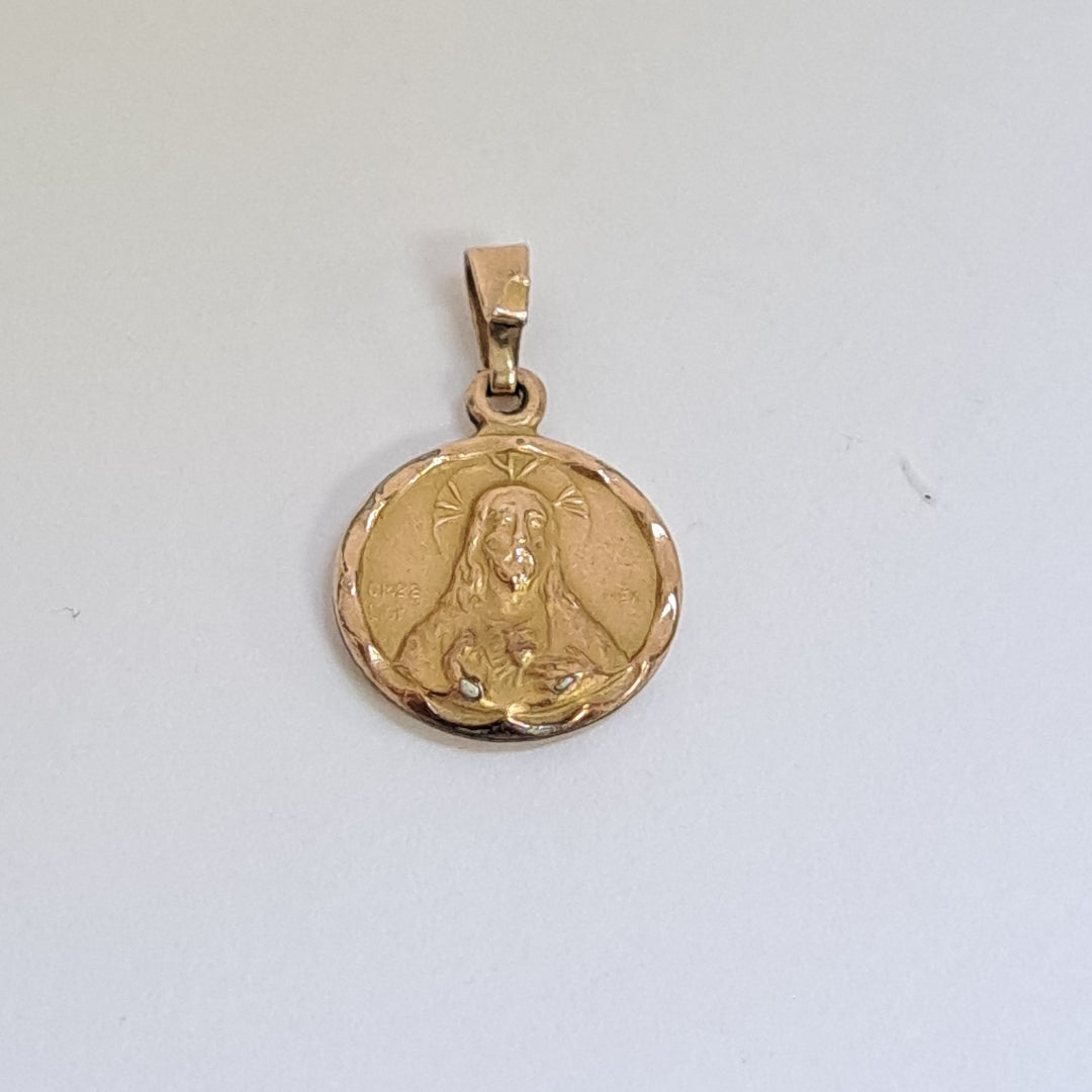 MEDALLA RELIGIOSA ORO 10 K 0.9 GRMS (SEMINUEVO)