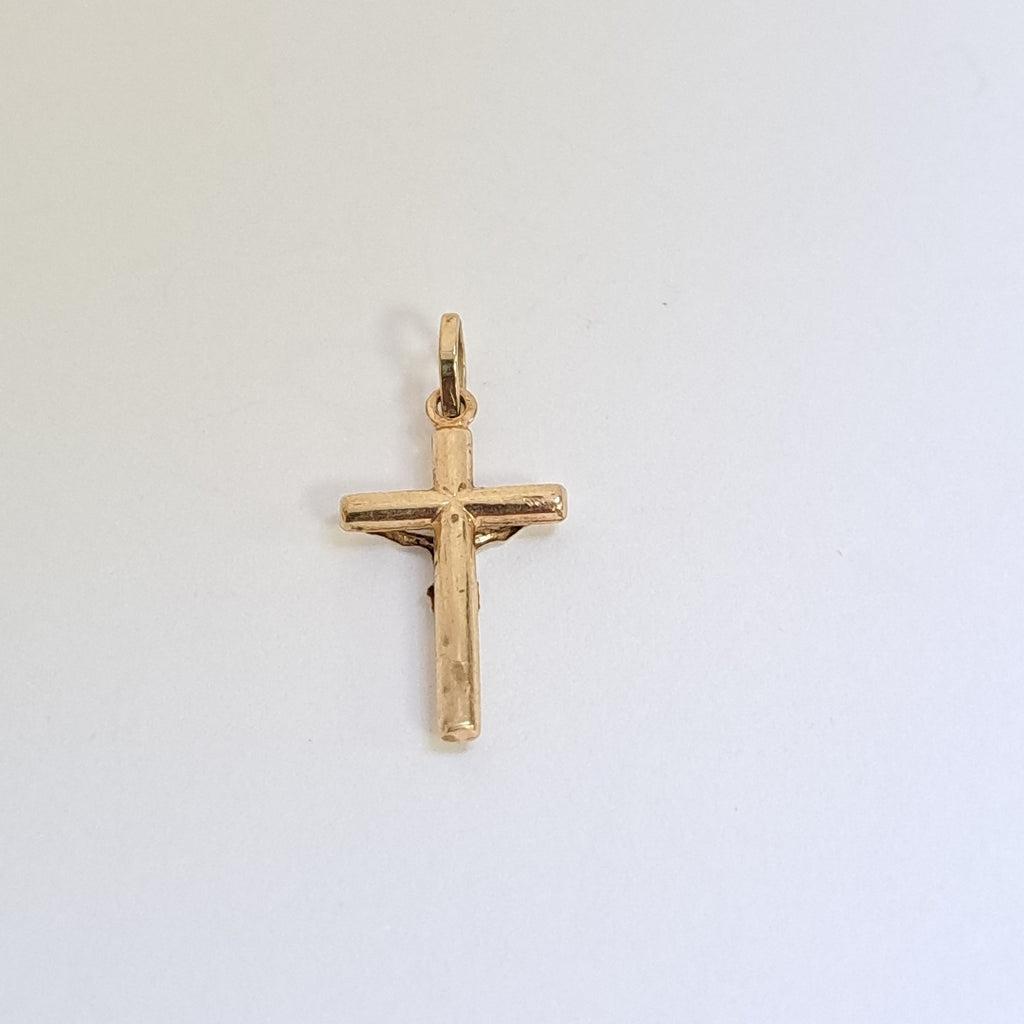 CRUCIFIJO ORO 10 K 0,50 GRMS (SEMINUEVO)