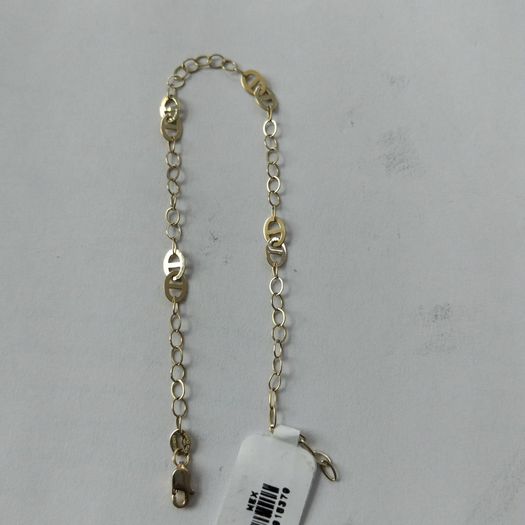 PULSERA ESPECIAL 14K 21 CM 1.8 GR (NUEVO)