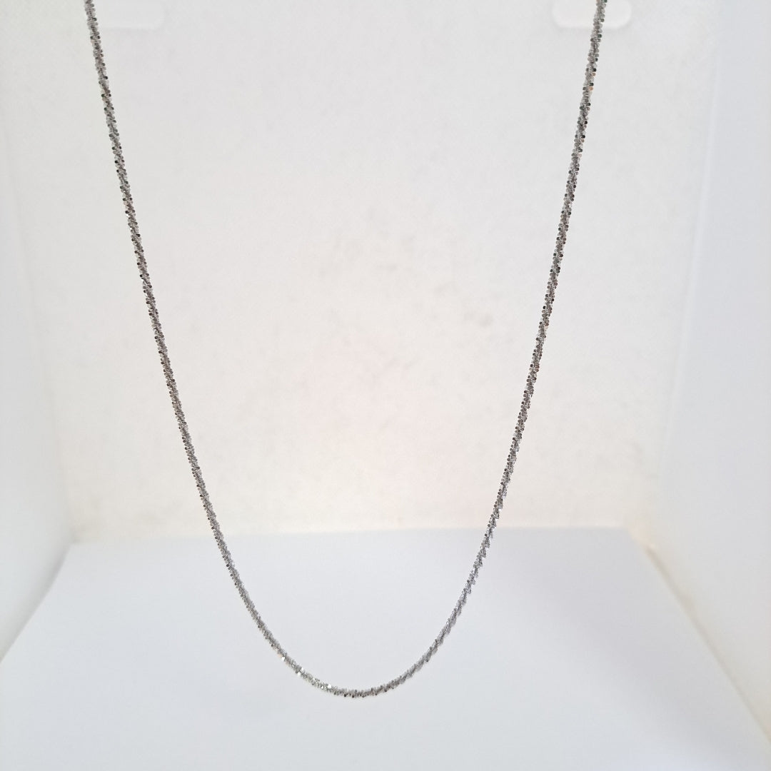 CADENA ORO BLANCO 14 K 4,50 GRMS (SEMINUEVO)