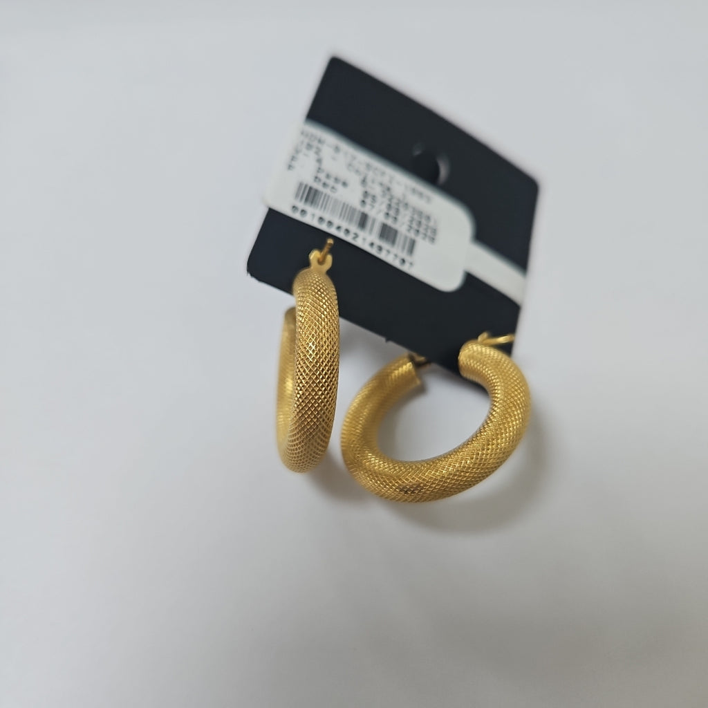 ARRACADAS PAR ORO 14 K 3.7 GRMS (SEMINUEVO)