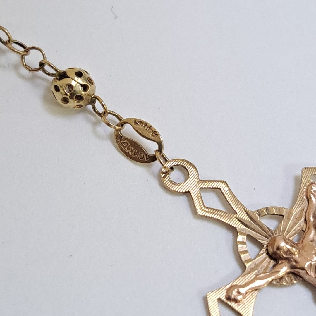 ROSARIO ORO, ORO COMBINADO 10 K 11.3 GRMS (SEMINUEVO)