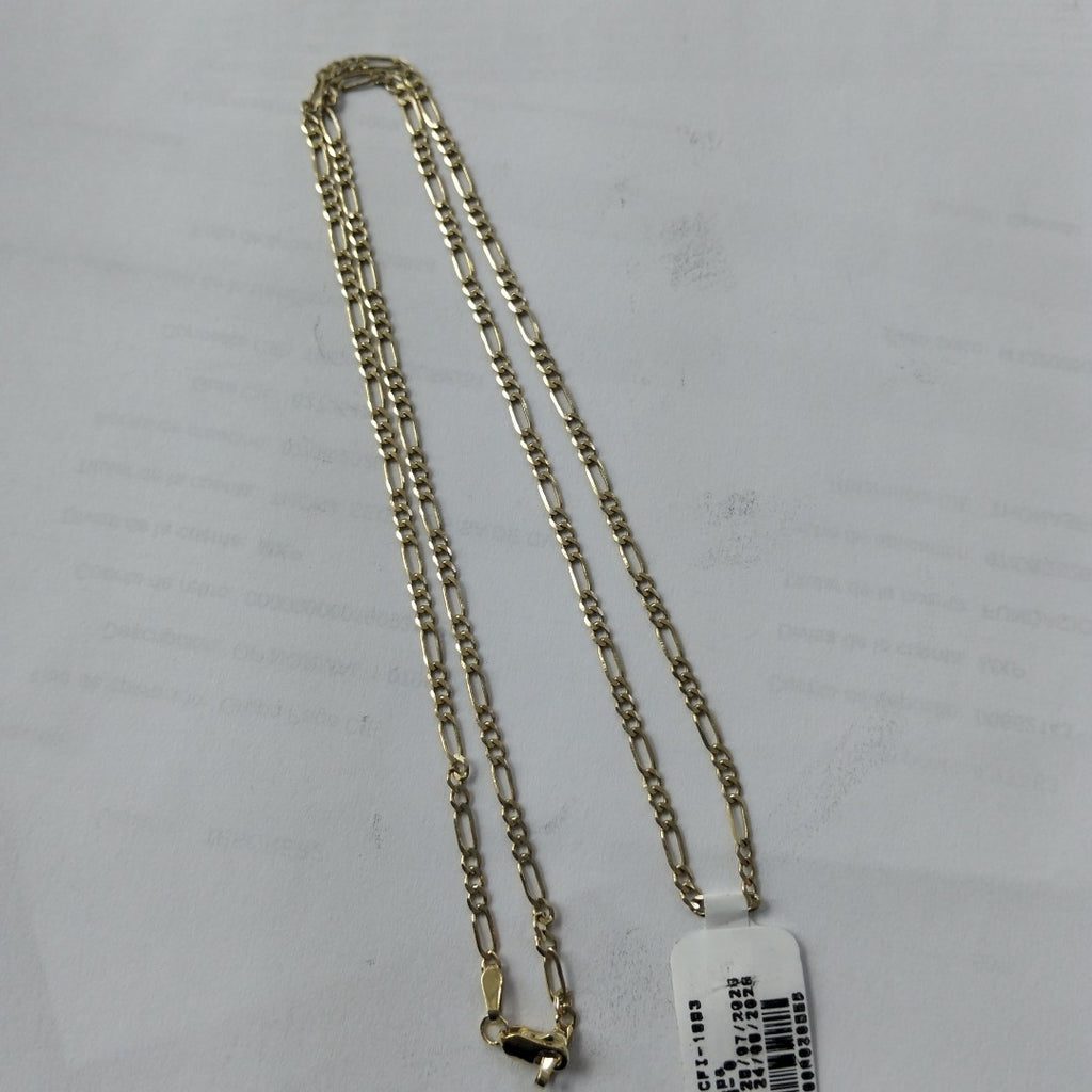 CADENA TEJIDO 3X1 14K 55 CM 5.3 GR (NUEVO)