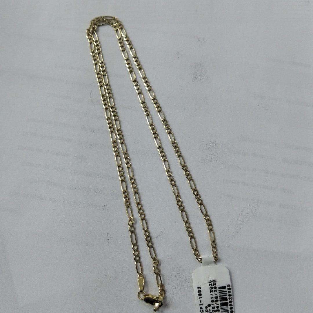 CADENA TEJIDO 3X1 14K 55 CM 5.3 GR (NUEVO)