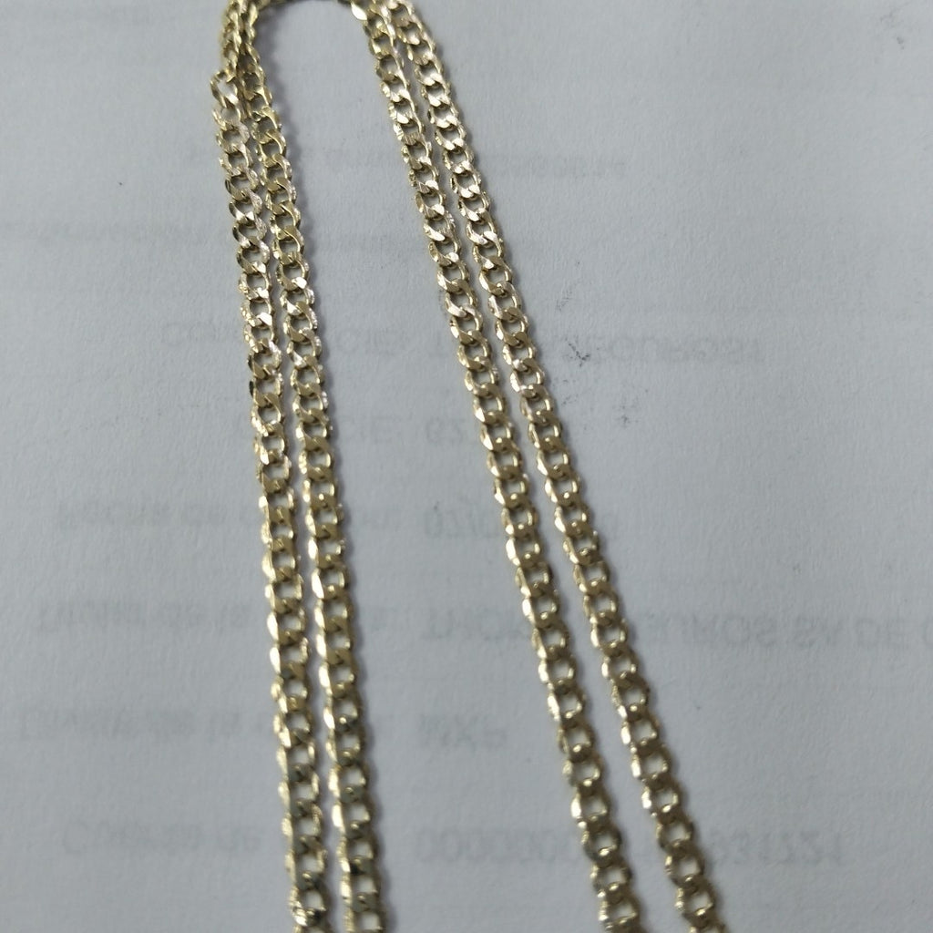 CADENA BARBADA 14K 55 CM 5 GR (NUEVO)