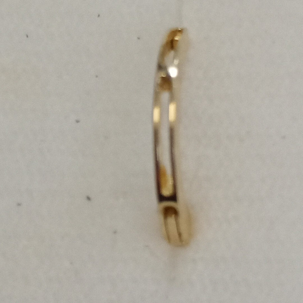 ARETES ARRACADAS CON CIRCONIAS 14K 1.2 GR (NUEVO)