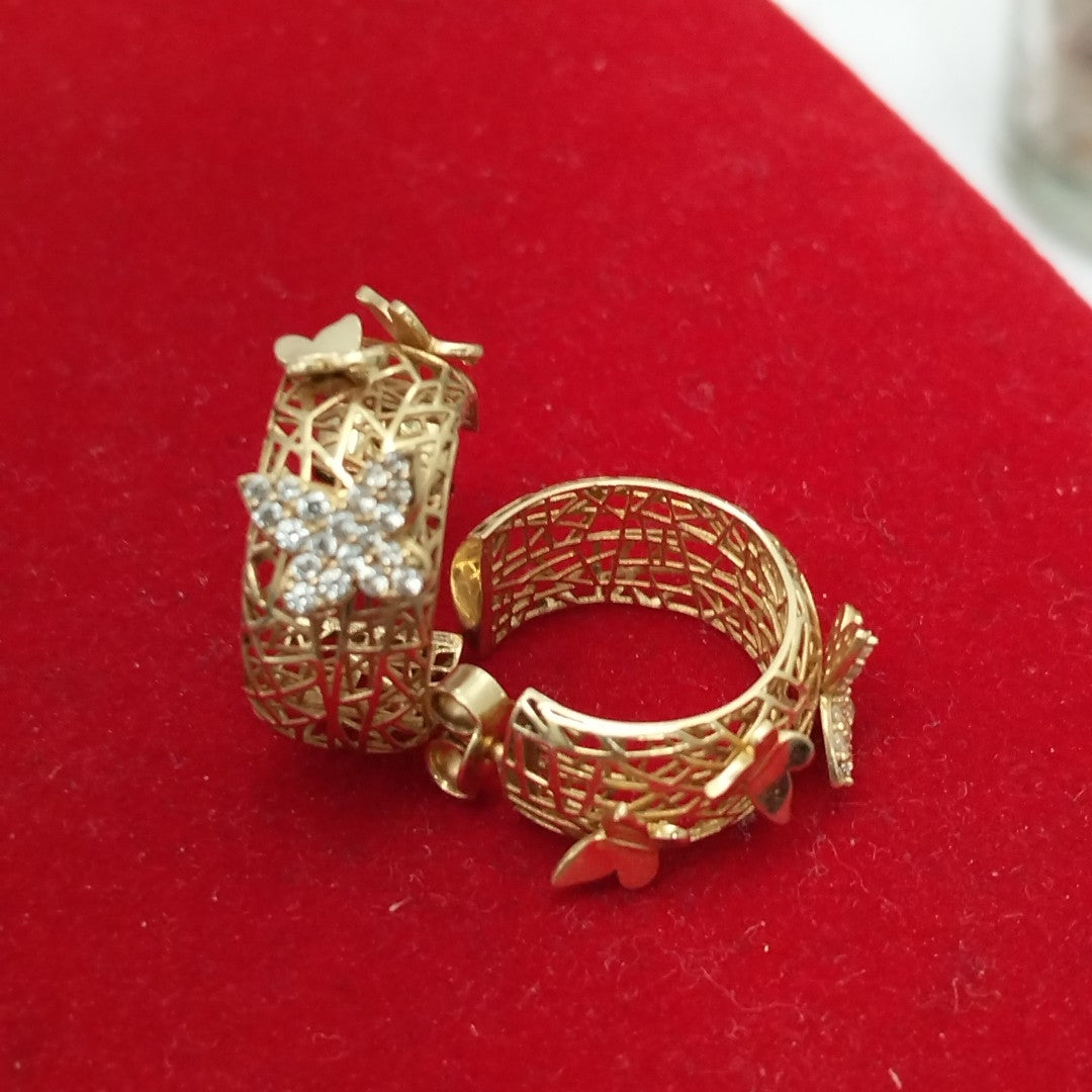 ARETES PAR ORO 14 K 3,10 GRMS (SEMINUEVO)