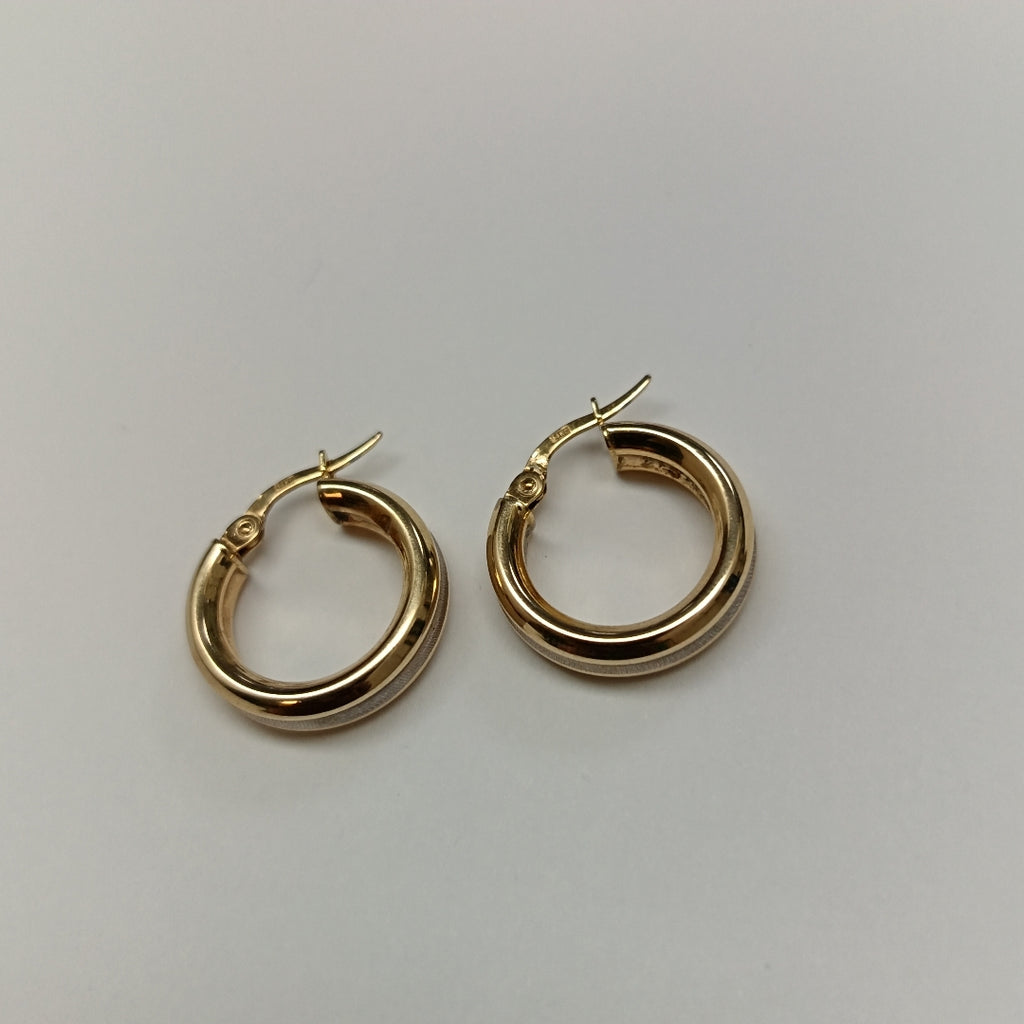 ARRACADAS PAR ORO 14 K 1.9 GRMS (SEMINUEVO)