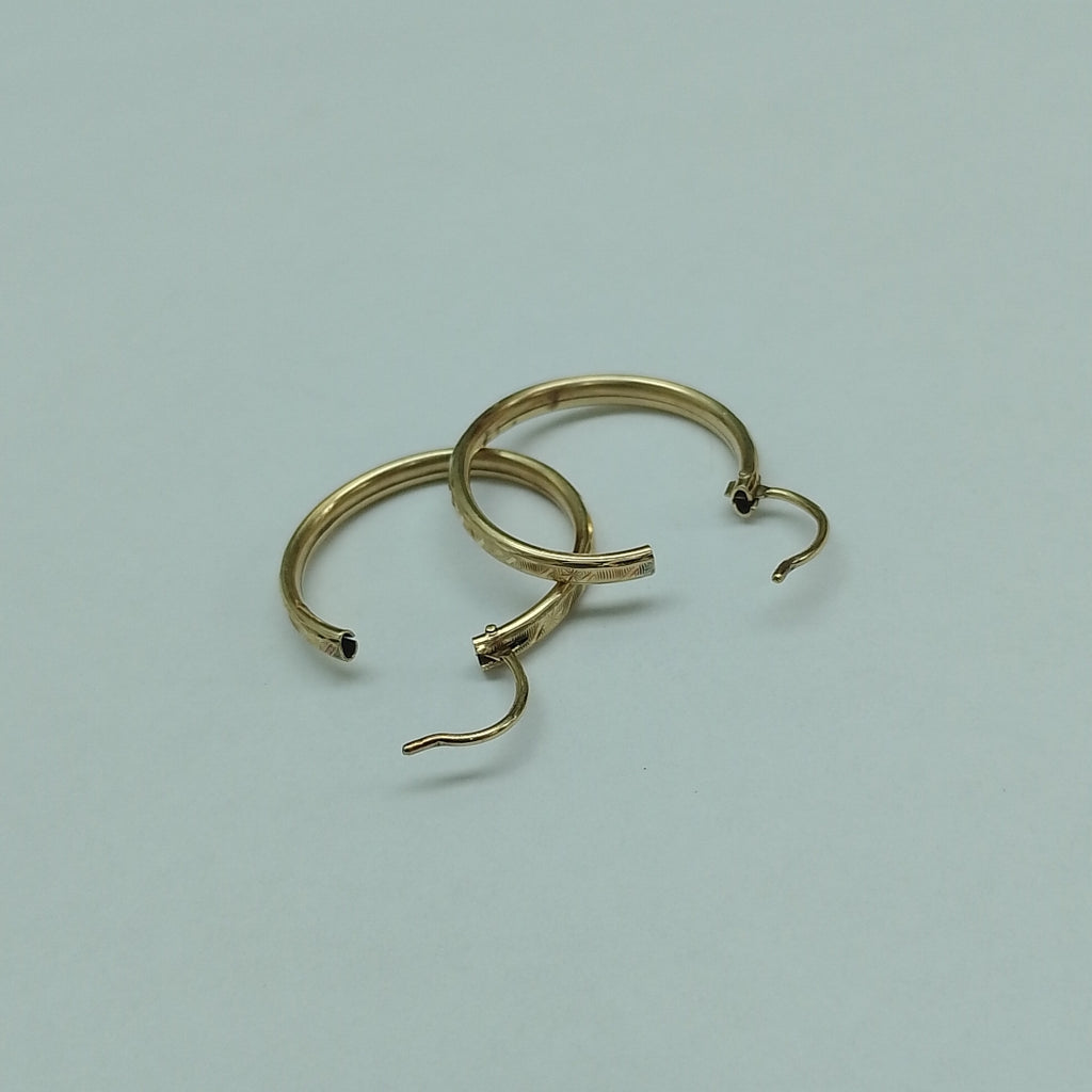 ARRACADAS PAR ORO 10 K 1,80 GRMS (SEMINUEVO)