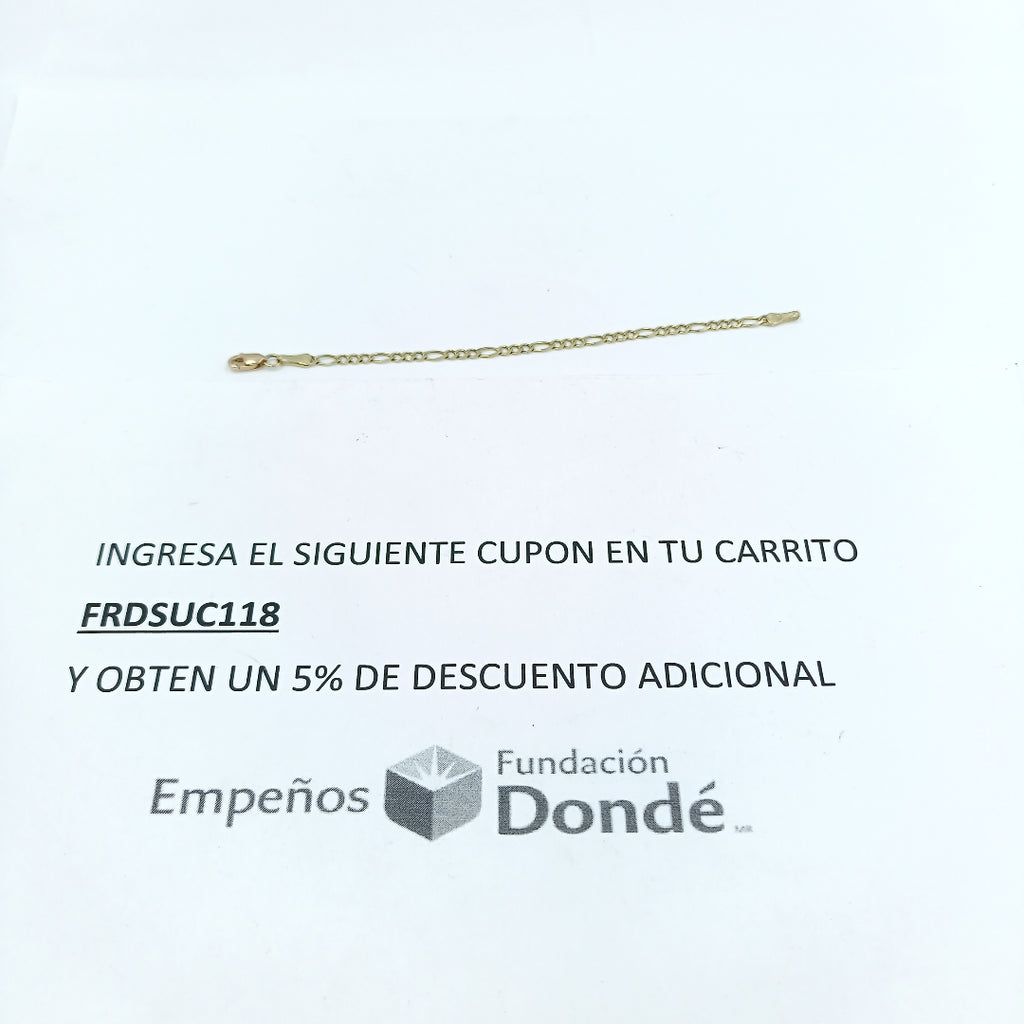 PULSERA ORO 10 K 1.6 GRMS (SEMINUEVO)