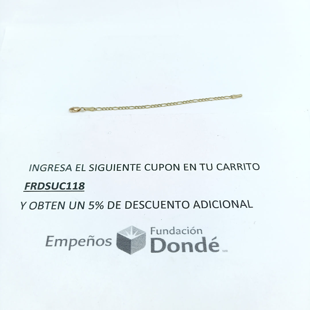 PULSERA ORO 10 K 1.6 GRMS (SEMINUEVO)