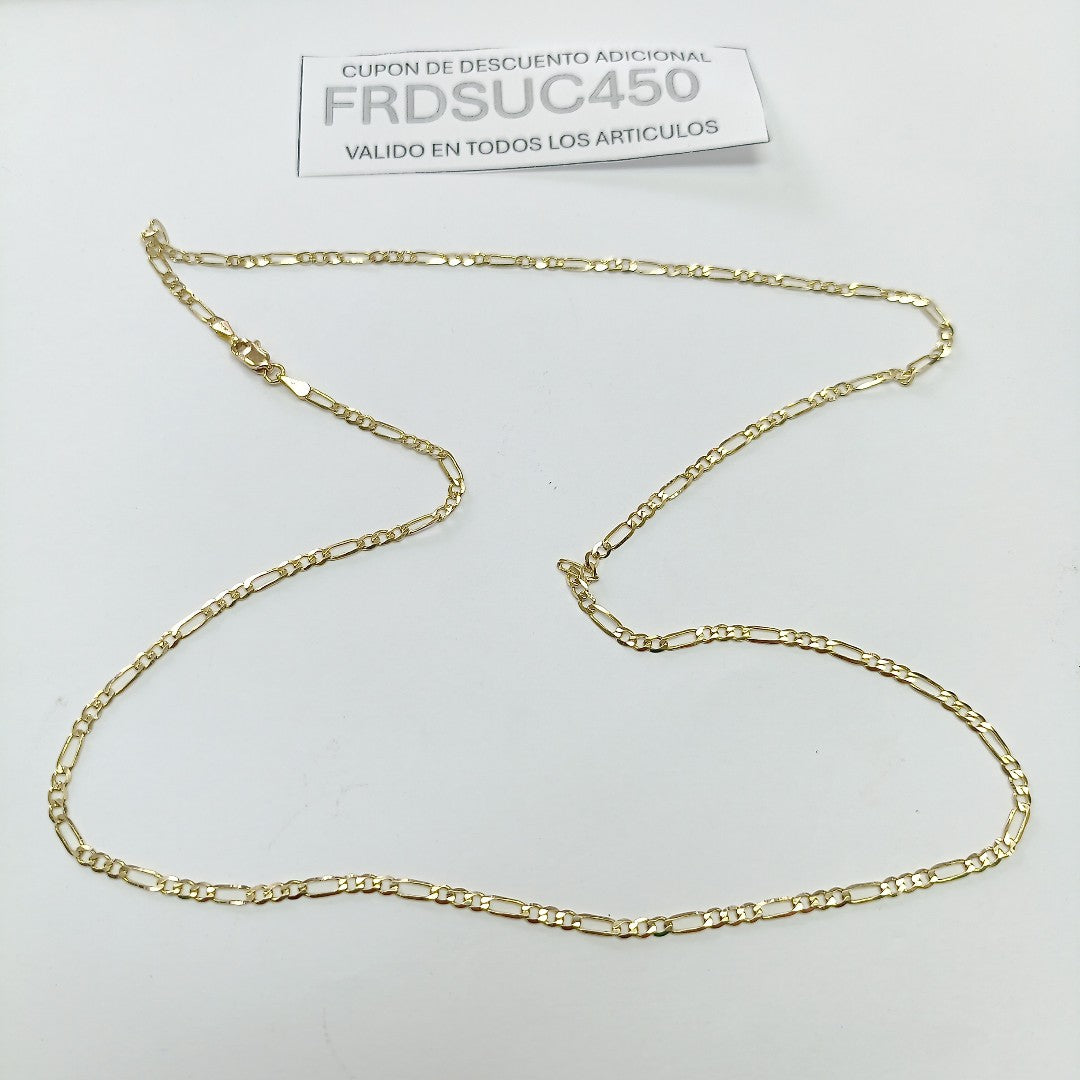 CADENA 3X1 14K 60 CM 4.9 GR (NUEVO)