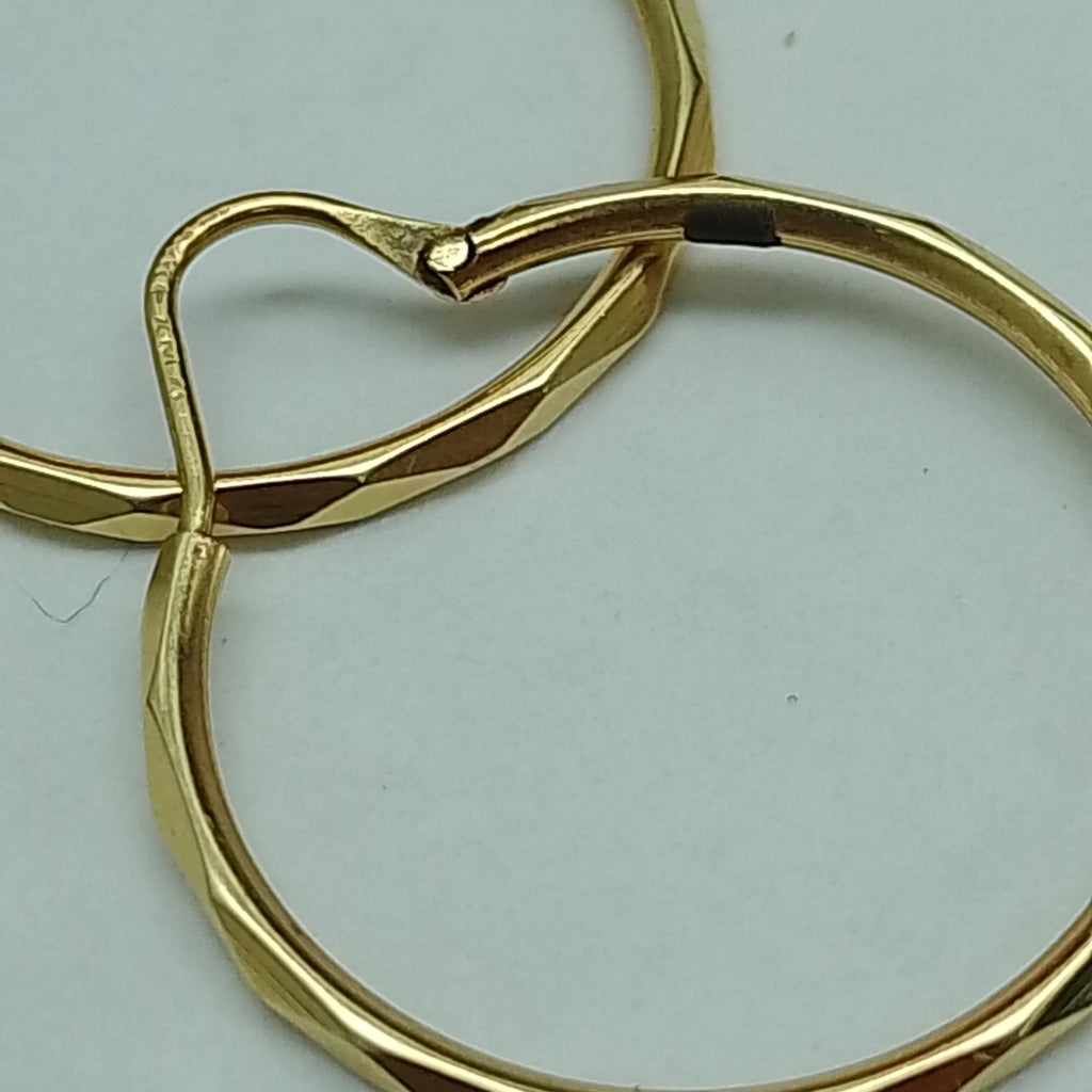 ARRACADAS PAR ORO 10 K 1.6 GRMS (SEMINUEVO)