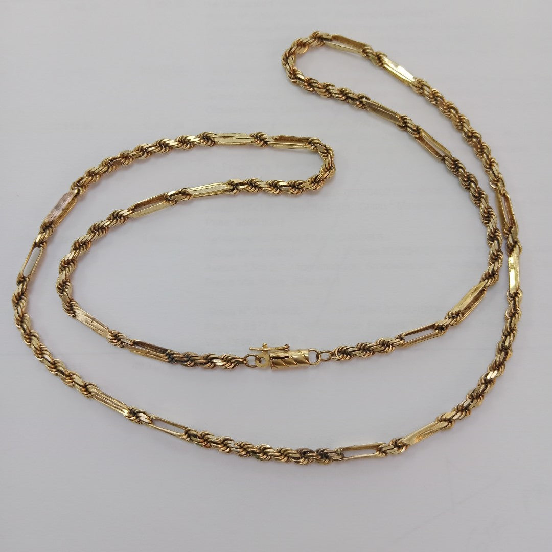 CADENA ORO 14 K 24.4 GRMS (SEMINUEVO)