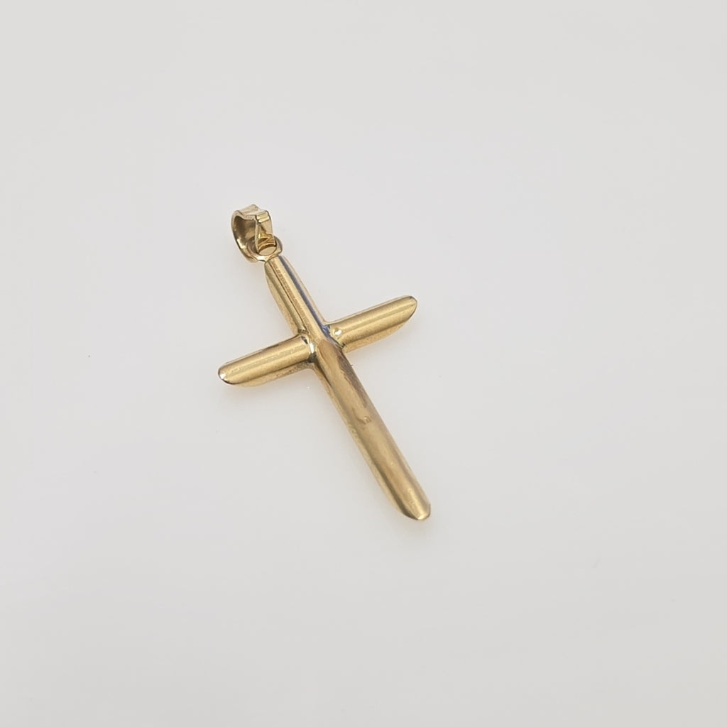 CRUZ, DIJE ORO 14 K 1.4 GRMS (SEMINUEVO)