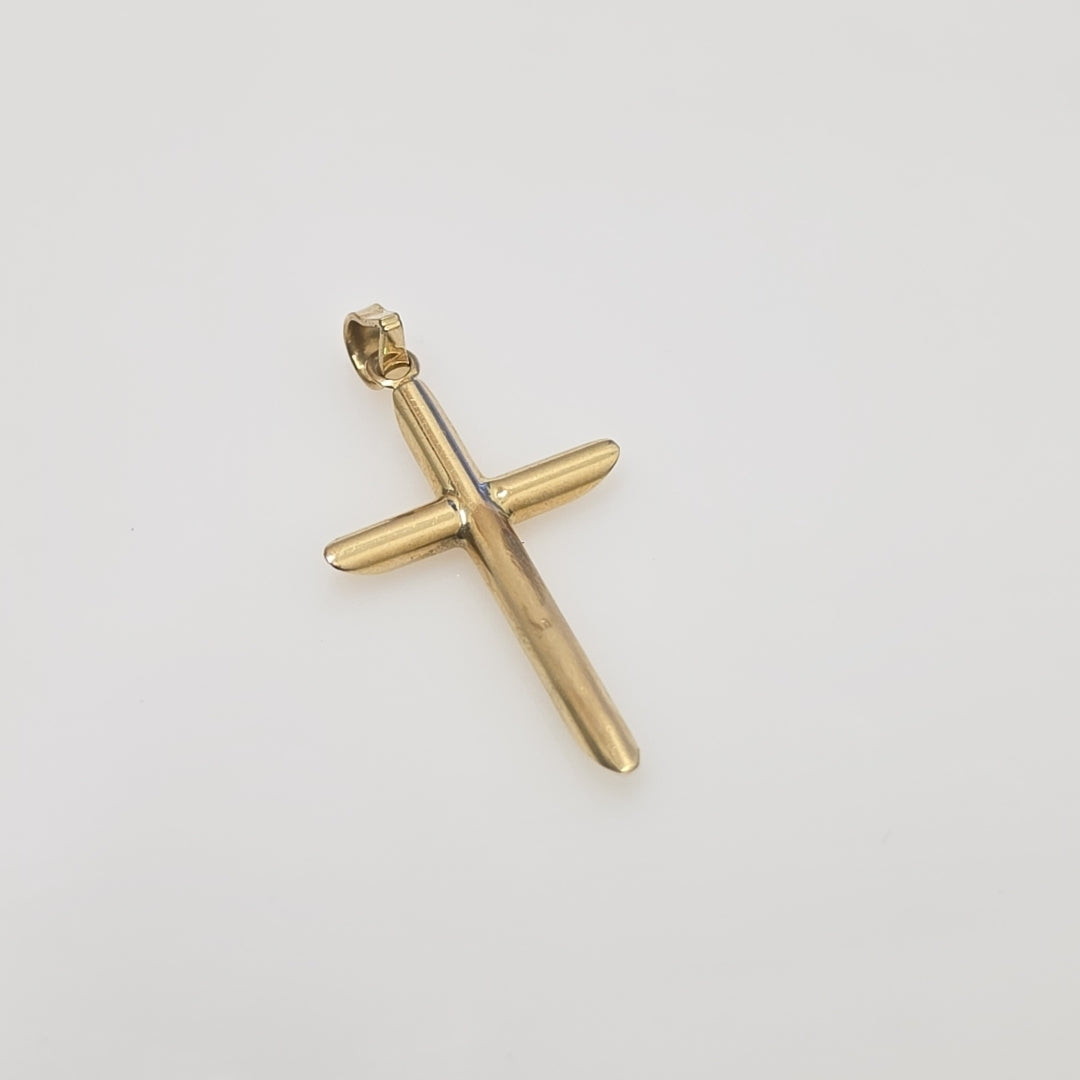 CRUZ, DIJE ORO 14 K 1.4 GRMS (SEMINUEVO)