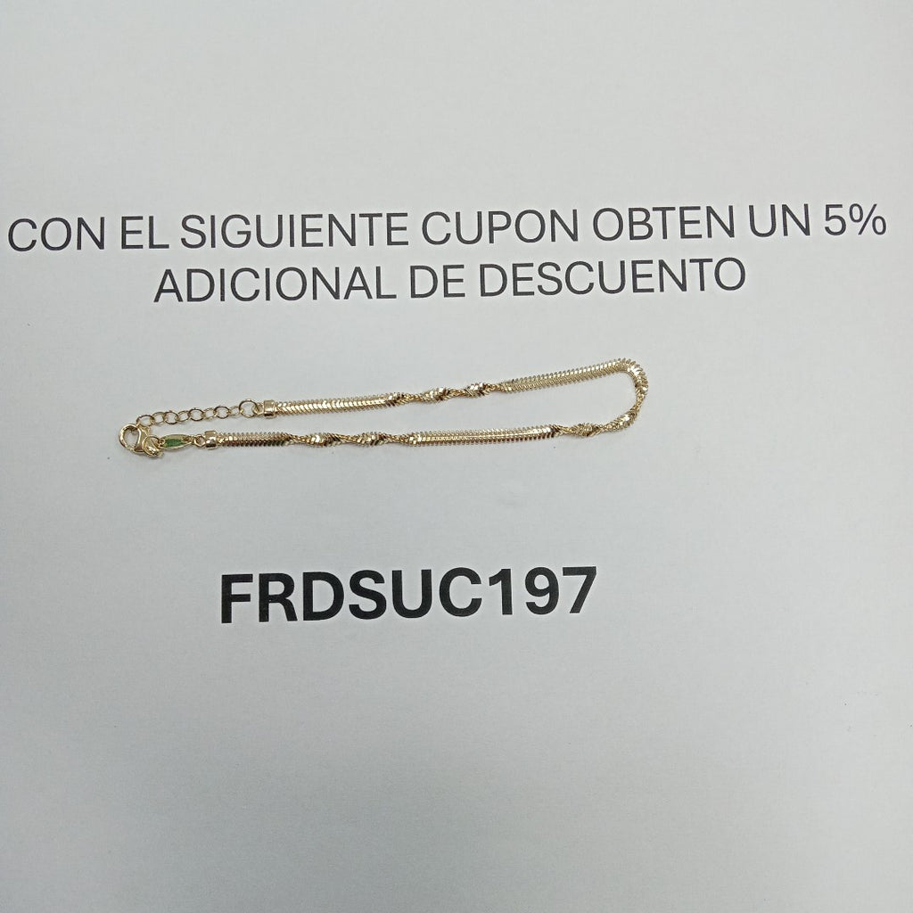 PULSERAS DAMA ORO 14K 2 (NUEVO)