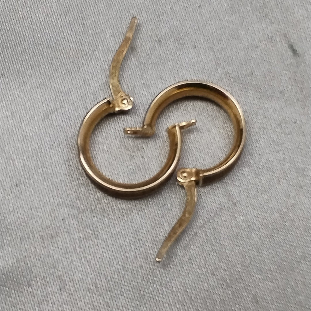 ARRACADAS PAR ORO 14 K 1.3 GRMS (SEMINUEVO)