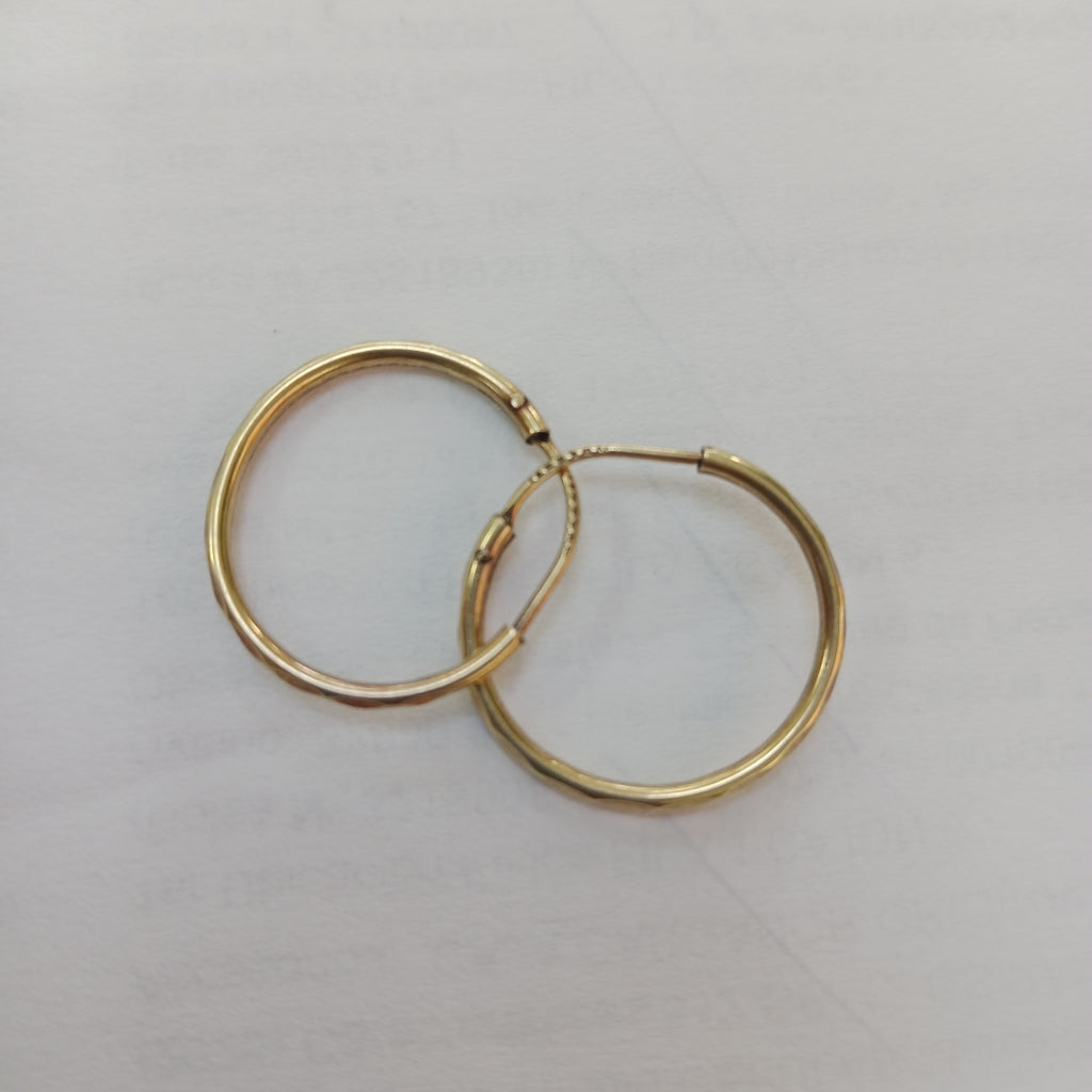 ARRACADAS PAR ORO 14 K 1 GRMS (SEMINUEVO)