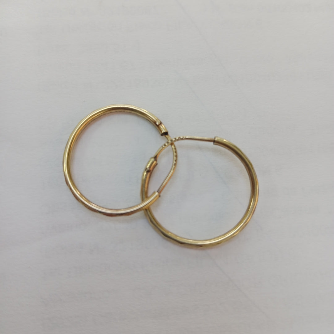 ARRACADAS PAR ORO 14 K 1 GRMS (SEMINUEVO)