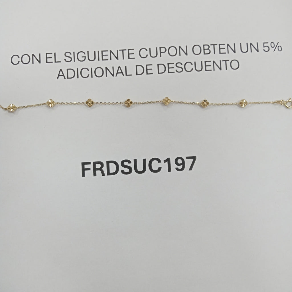 PULSERAS DAMA ORO 14K 2.2 (NUEVO)