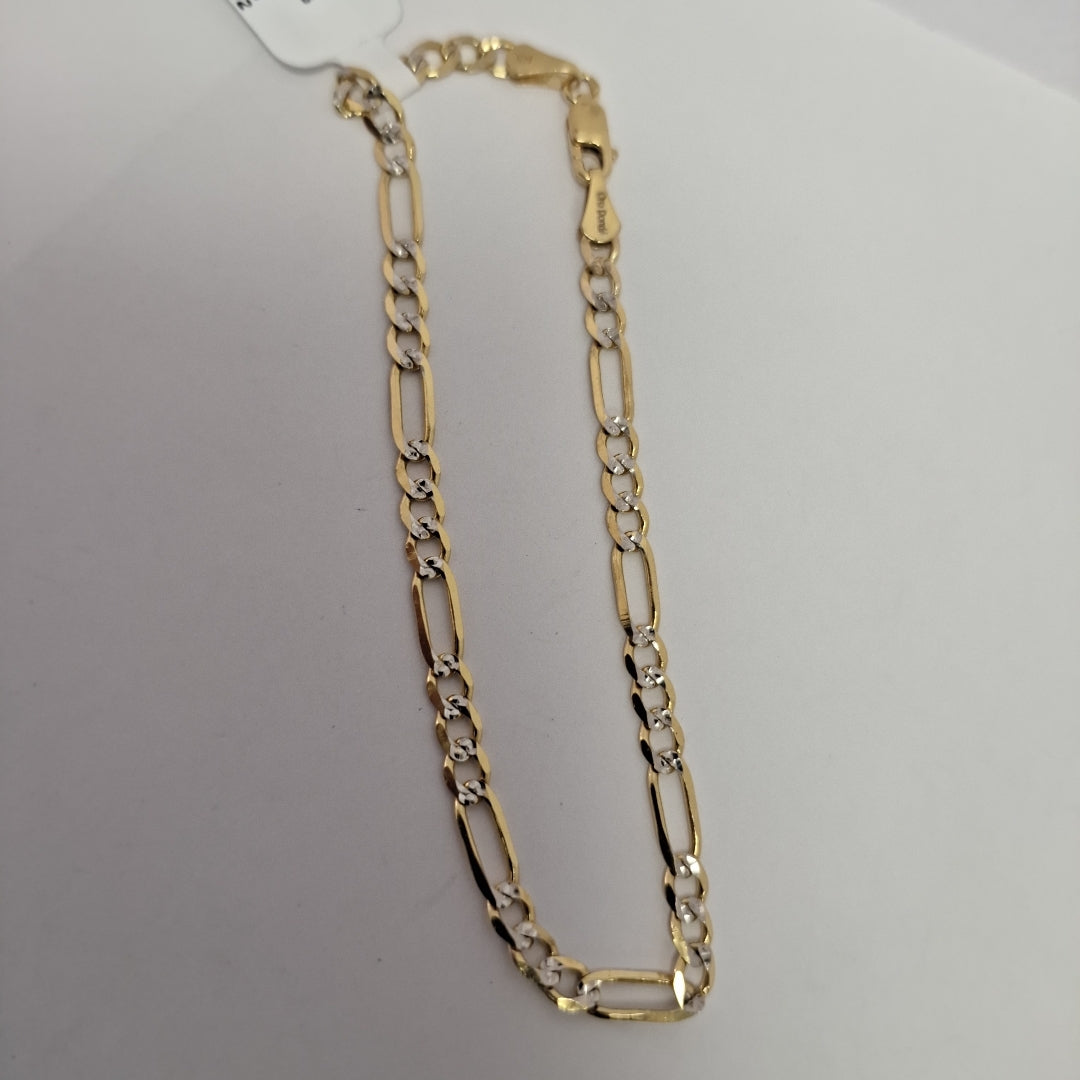 PULSERA 3X1 14K 21 CM 4.6 GR (NUEVO)