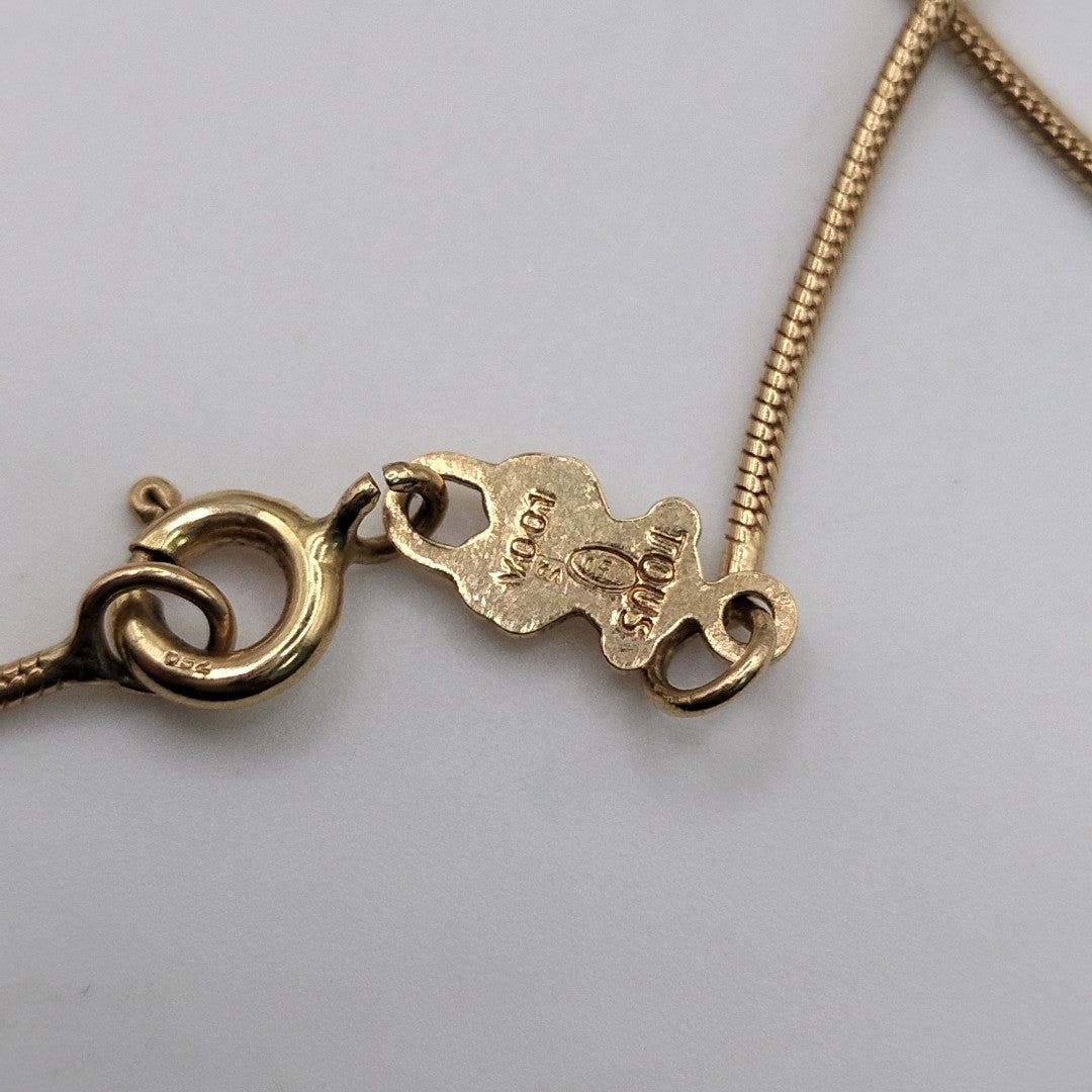 GARGANTILLA ORO 18 K 10,20 GRMS (SEMINUEVO)