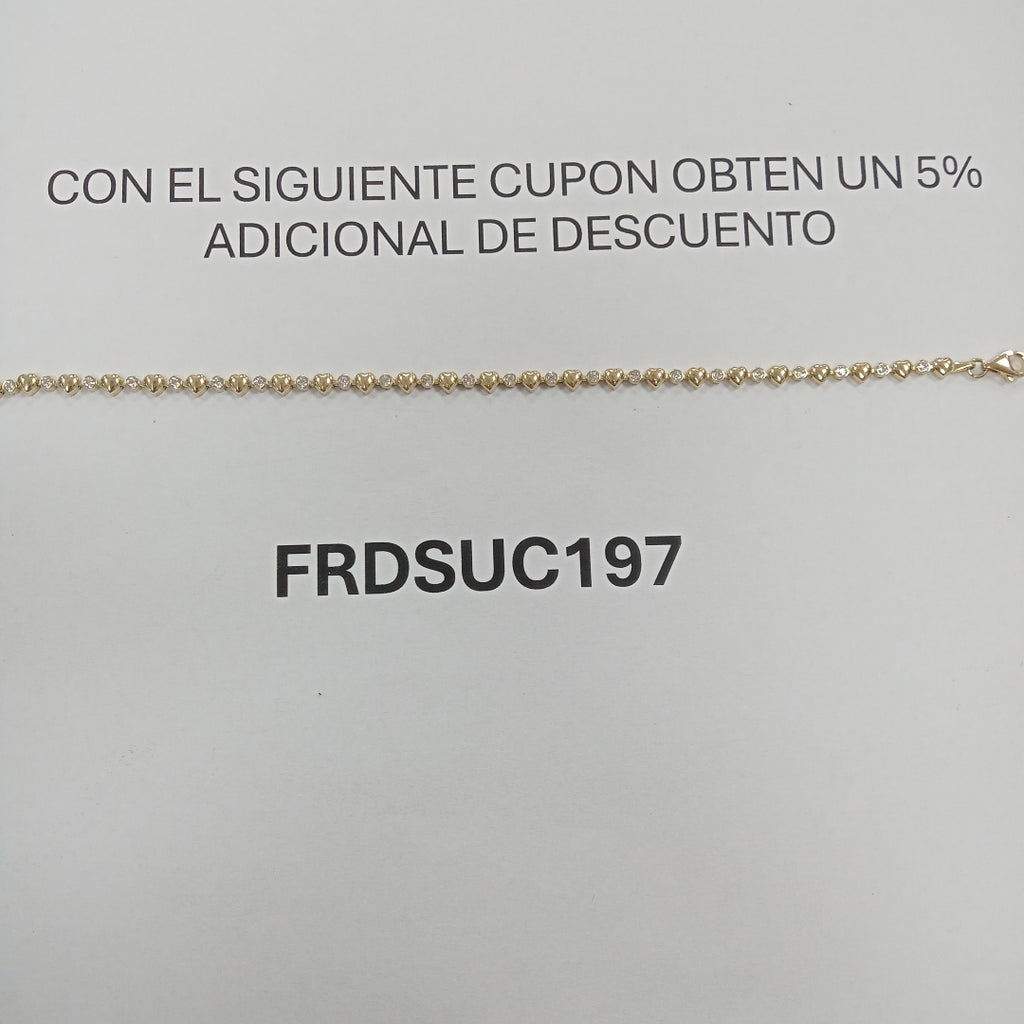 PULSERAS DAMA ORO 14K 3.5 (NUEVO)