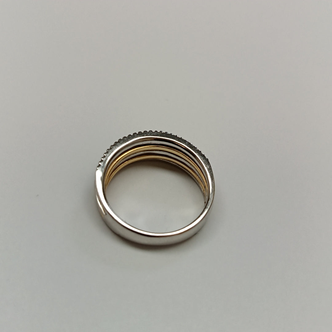 ANILLITO ORO BLANCO 14 K 5,10 GRMS (SEMINUEVO)