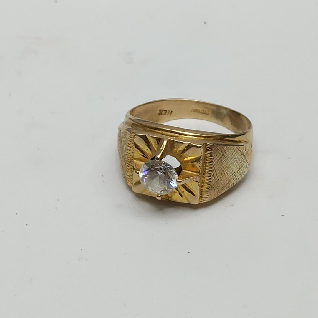 ANILLO ORO 10 K 4.8 GRMS (SEMINUEVO)