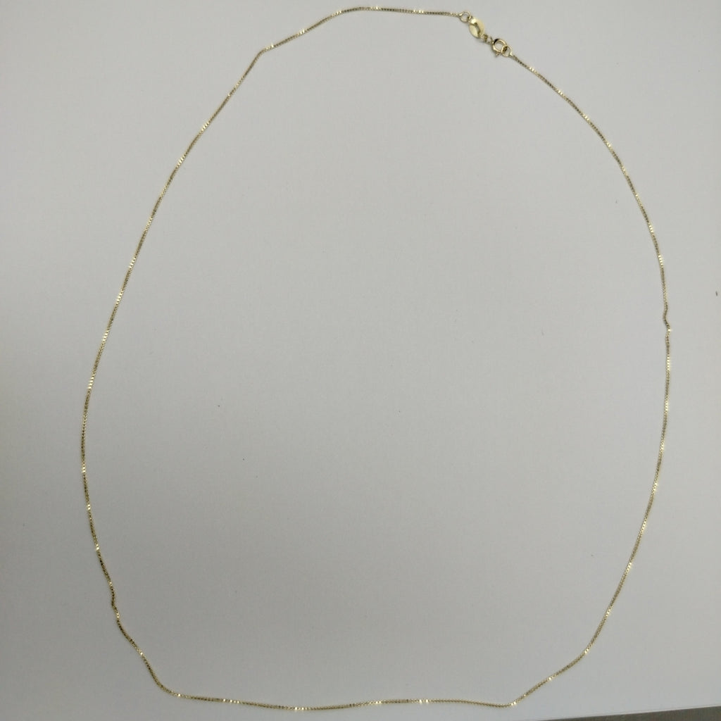CADENA VENECIANO 14K 55 CM 1.8 GR (NUEVO)