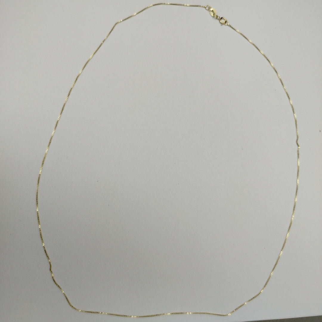 CADENA VENECIANO 14K 55 CM 1.8 GR (NUEVO)