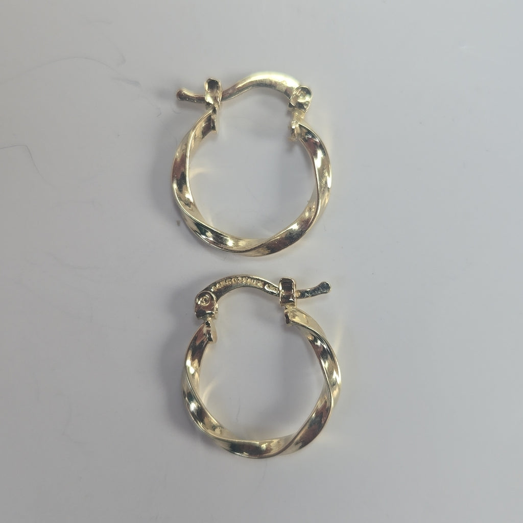 ARETES ARRACADAS TORZAL 14K 1.1 GR (NUEVO)