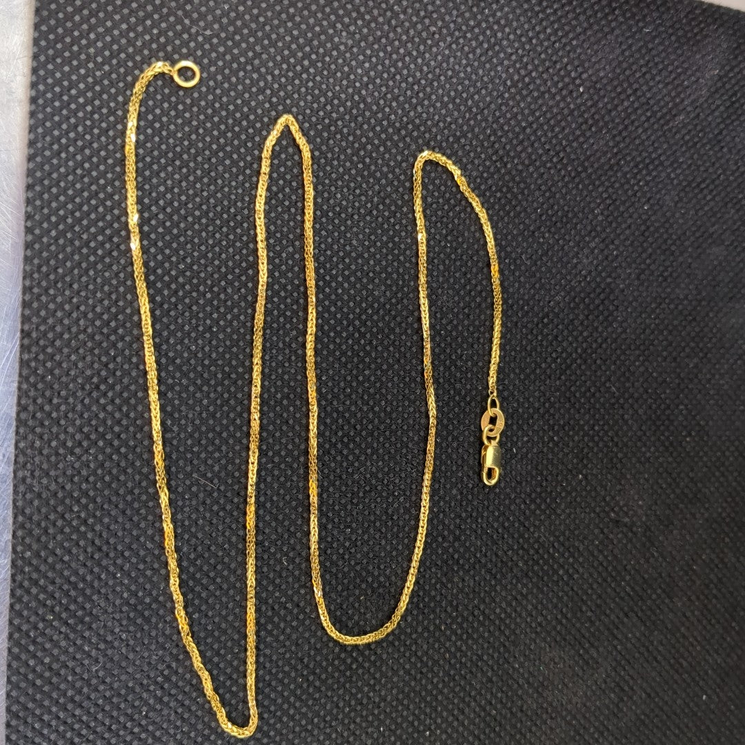CADENA ORO 14 K 2,60 GRMS (SEMINUEVO)