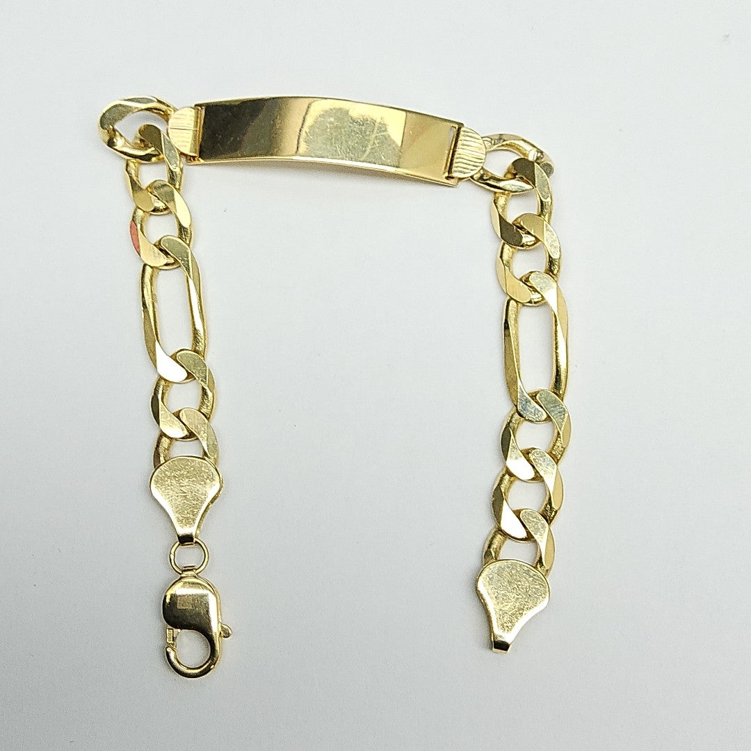 PULSERA ESCLAVA 3X1 14K 21 CM 28.6 GR (NUEVO)