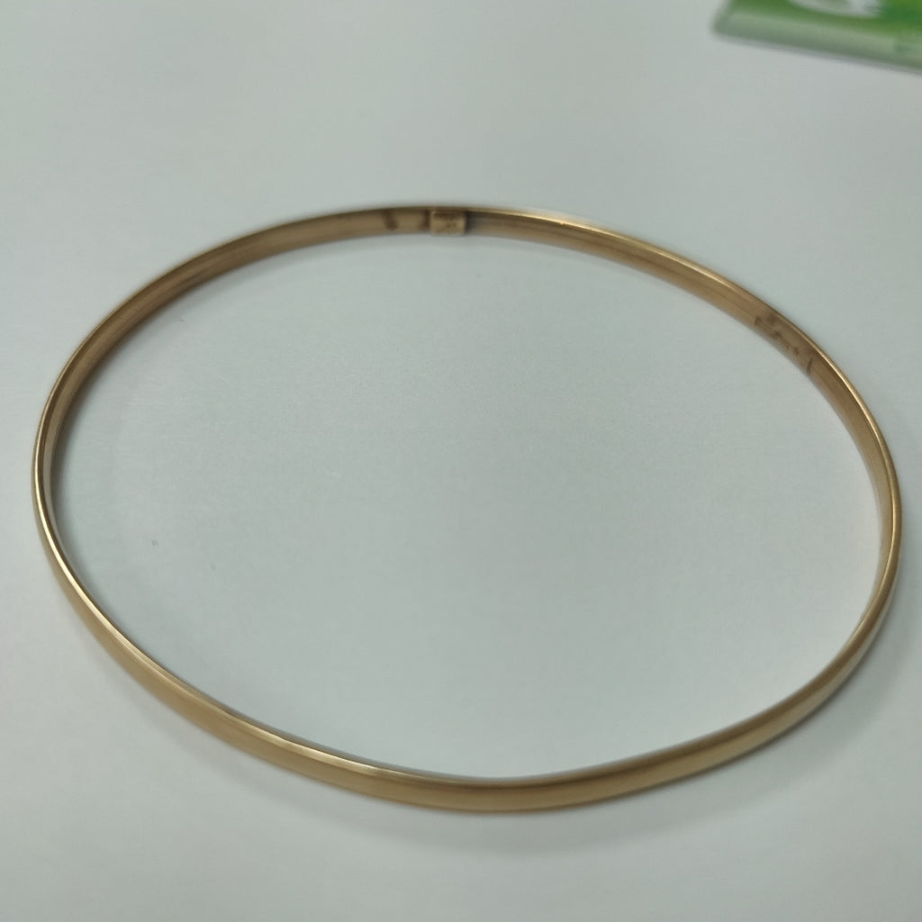 PULSERA RIGIDA ORO 14 K 4.6 GRMS (SEMINUEVO)