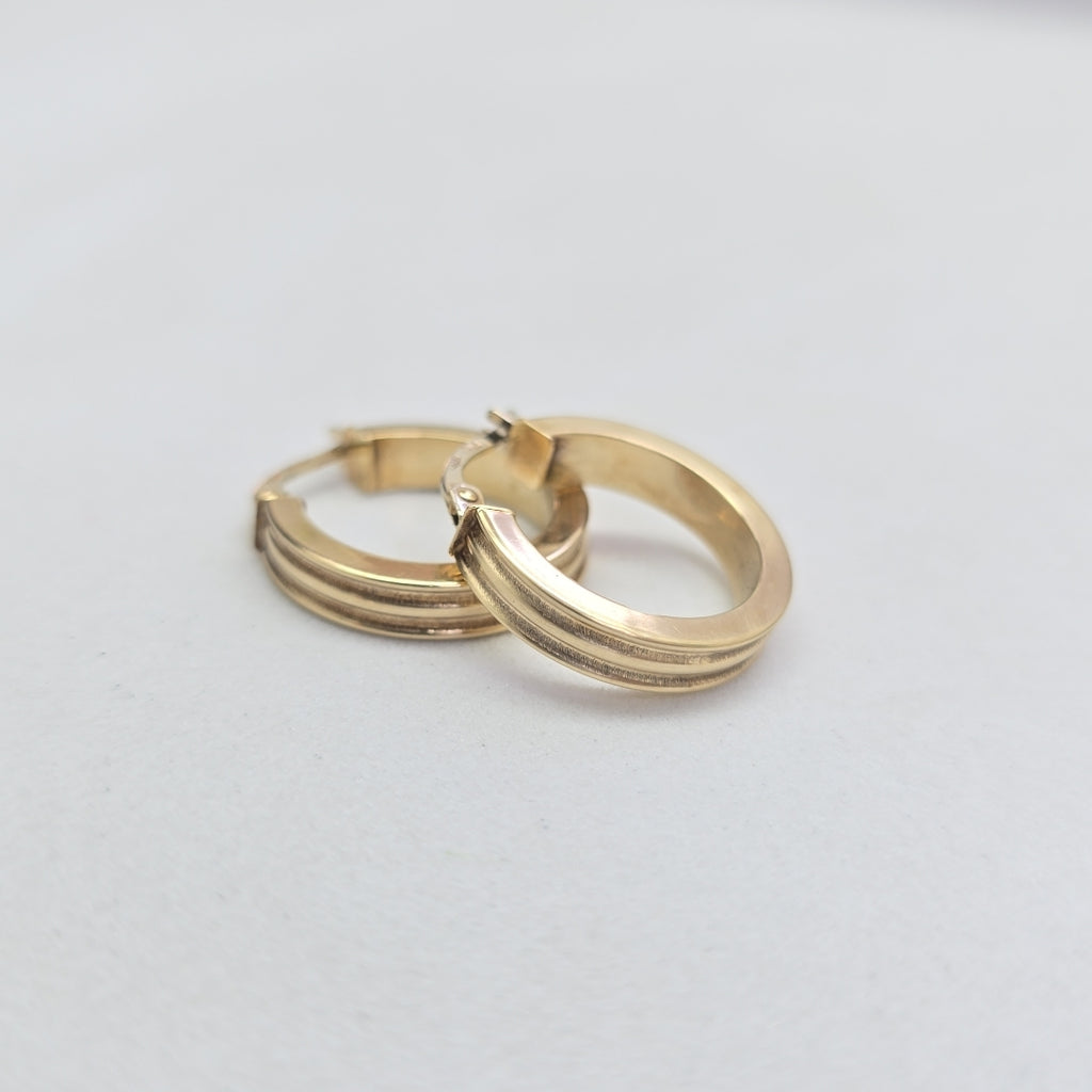 ARRACADAS PAR ORO 14 K 2.1 GRMS (SEMINUEVO)