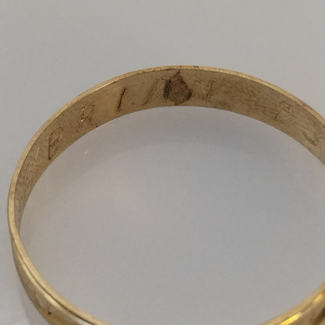 ARGOLLA ORO 10 K 1.1 GRMS (SEMINUEVO)