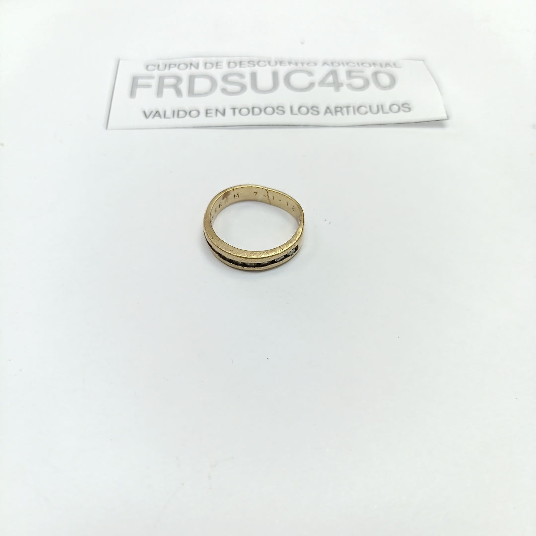 ARGOLLA ORO 10 K 3.4 GRMS (SEMINUEVO)