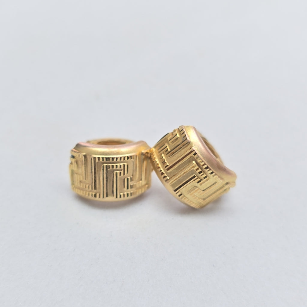 ARETES PAR ORO 14 K 2.9 GRMS (SEMINUEVO)