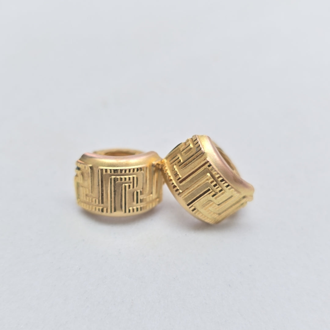 ARETES PAR ORO 14 K 2.9 GRMS (SEMINUEVO)