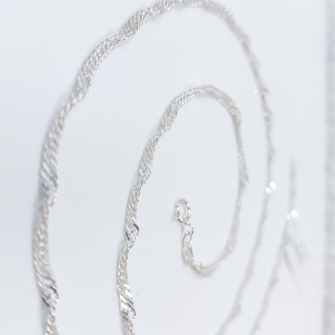 CADENA MEDIO TZL PLATA .925 55 CM 4.22 GR (NUEVO)