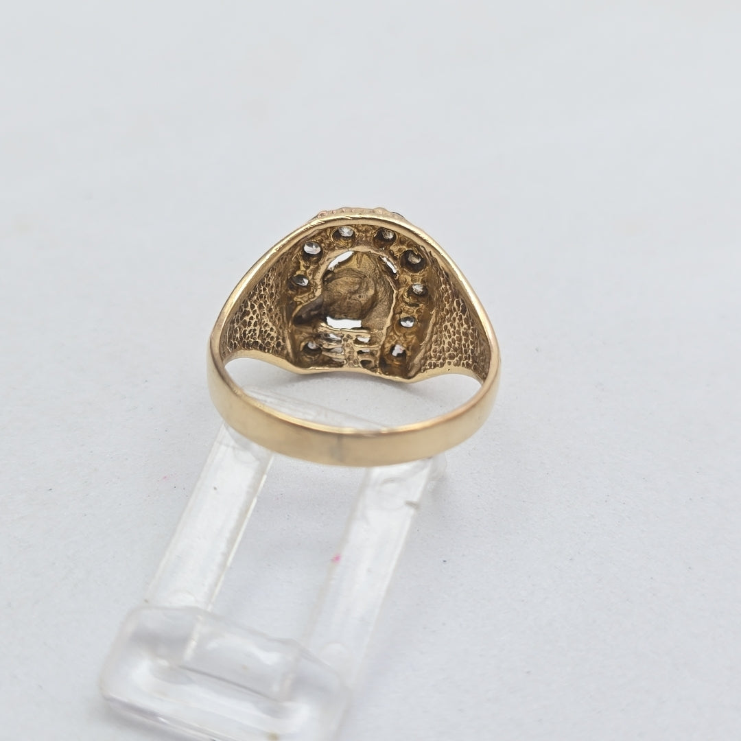 ANILLO ORO 10 K 5.9 GRMS (SEMINUEVO)