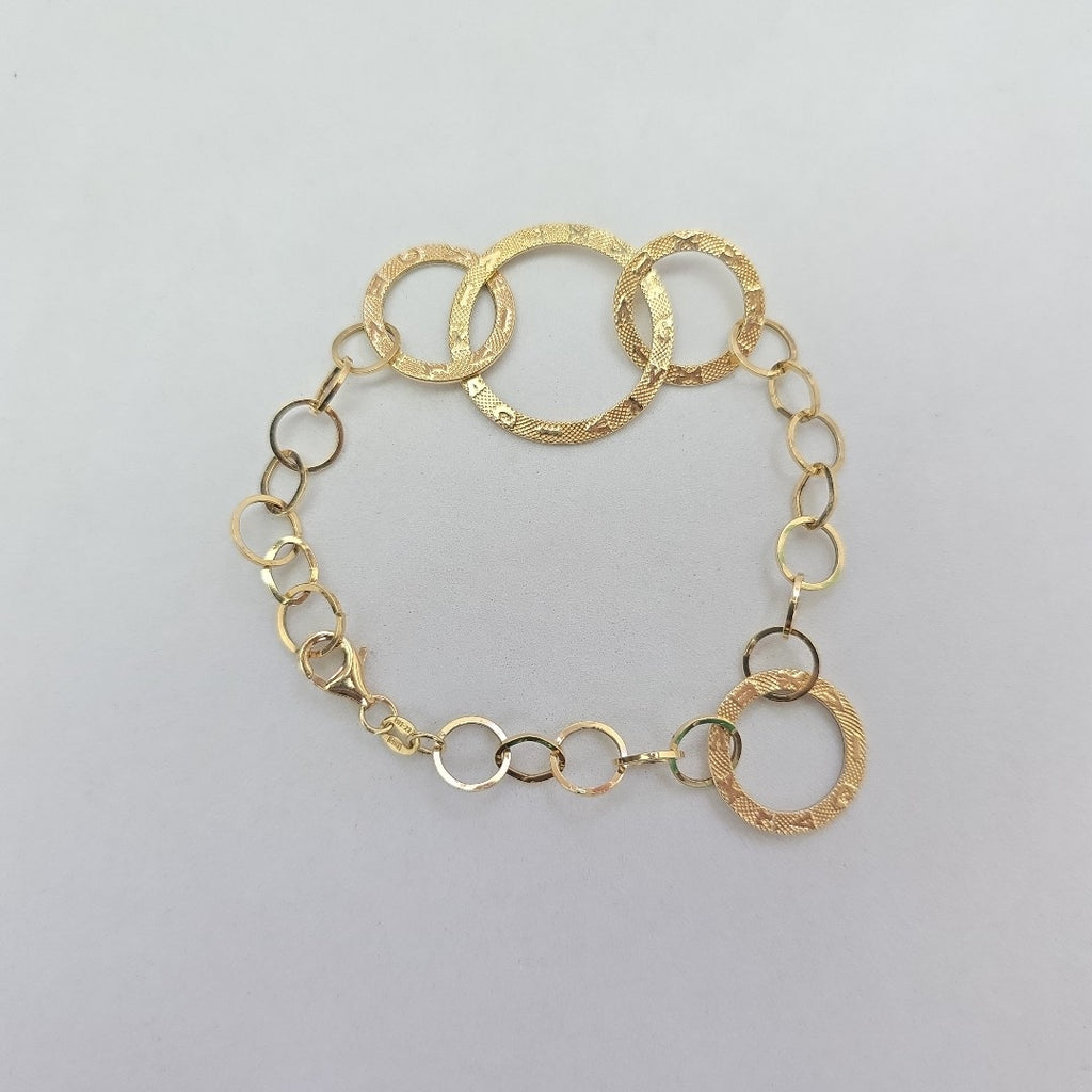 PULSERA ORO 14 K 4.3 GRMS (SEMINUEVO)