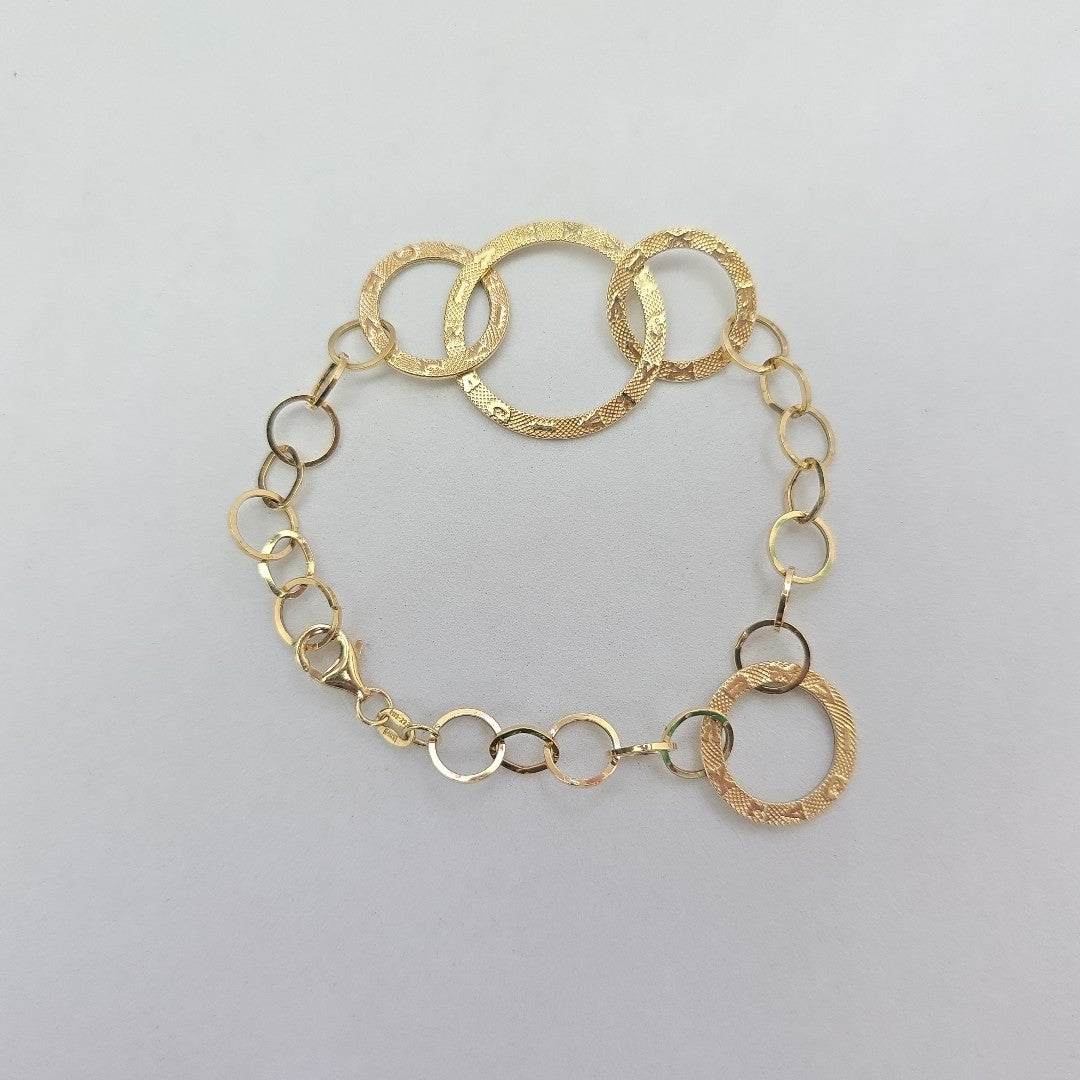 PULSERA ORO 14 K 4.3 GRMS (SEMINUEVO)