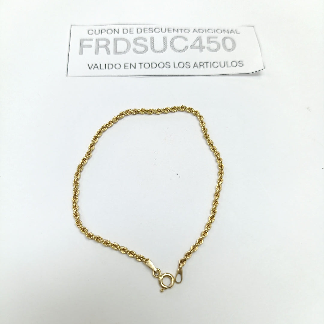 PULSERA ORO 10 K 1,00 GRMS (SEMINUEVO)