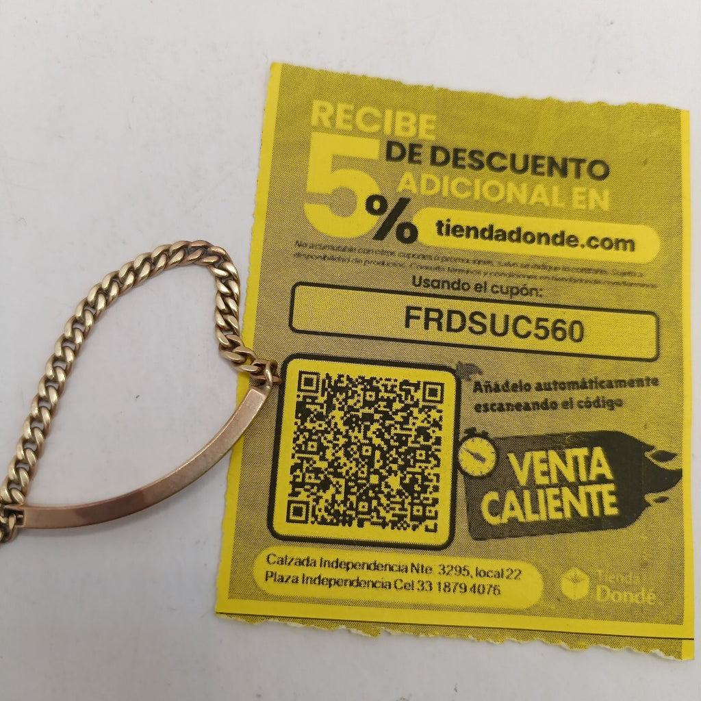 ESCLAVA ORO 8 K 5,70 GRMS (SEMINUEVO)