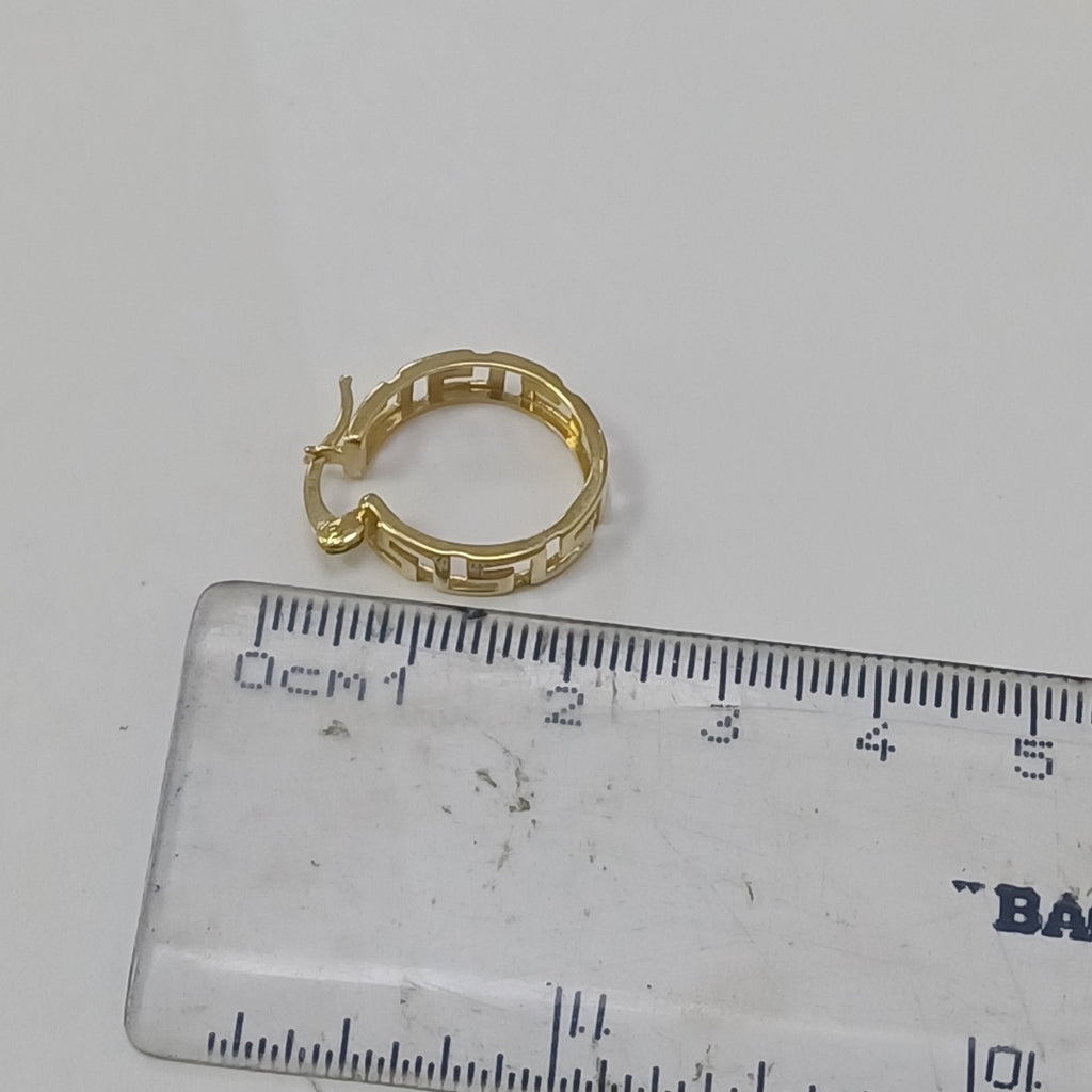 ARRACADAS PAR ORO 14 K 2,90 GRMS (SEMINUEVO)