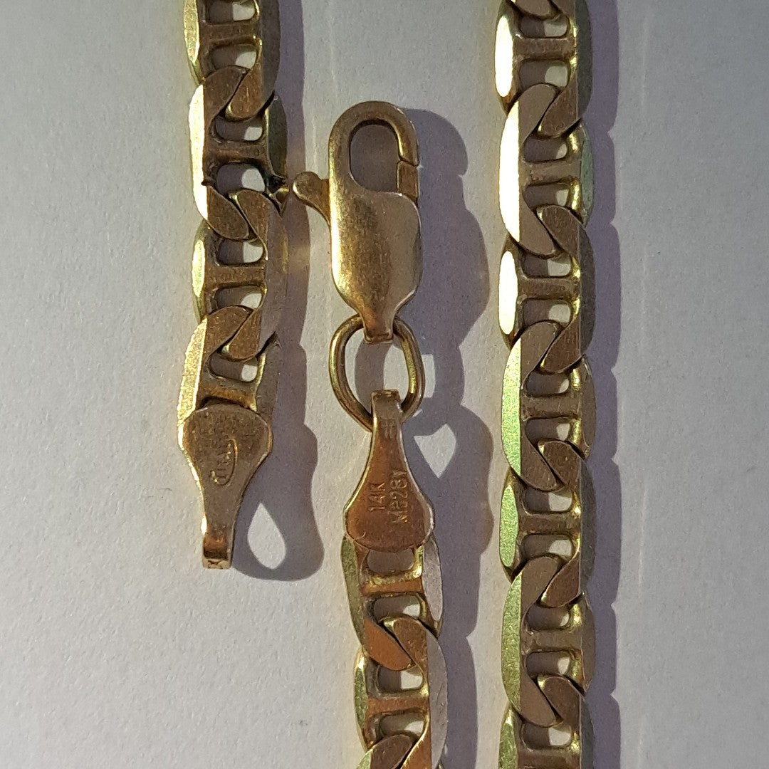CADENA ORO 14 K 27.1 GRMS (SEMINUEVO)